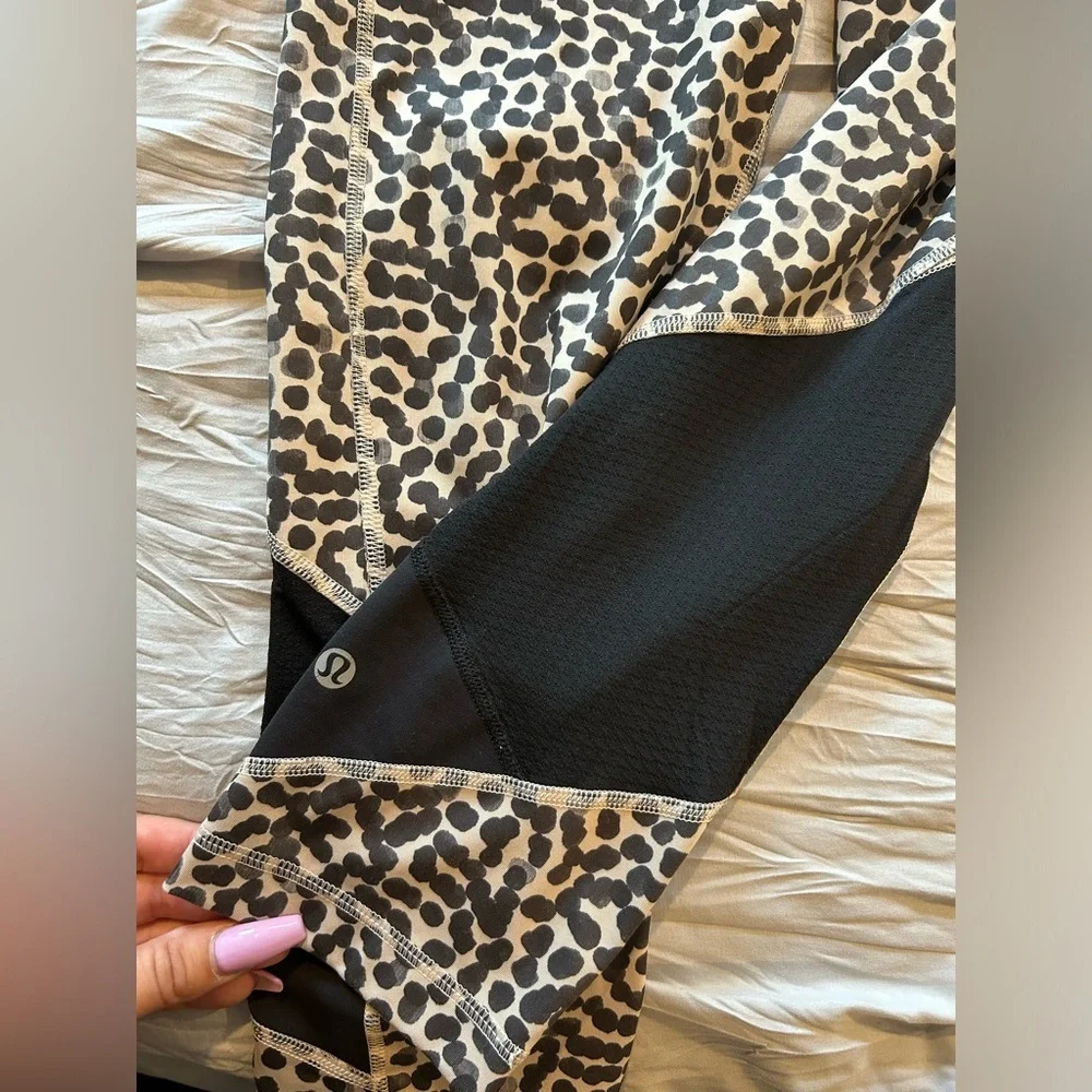 Lululemon pace rival crop mid rise leggings size 6 - Picture 7 of 11